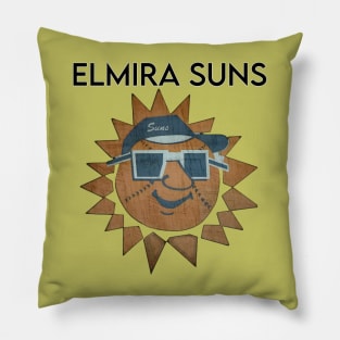 Elmira Suns Baseball Pillow