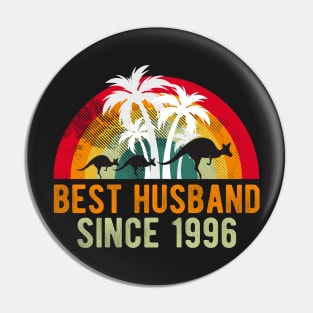 Best Husband Since 1996 - Funny 26th wedding anniversary gift for him Pin