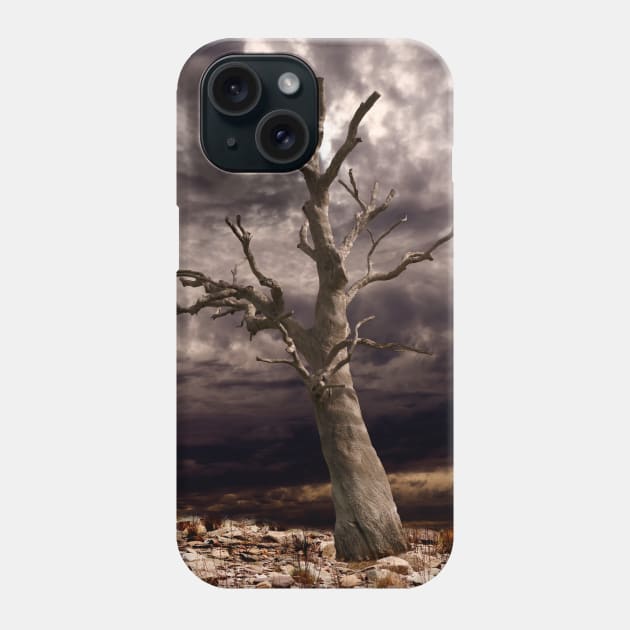 Dead Tree against the Storm Phone Case by jwwallace