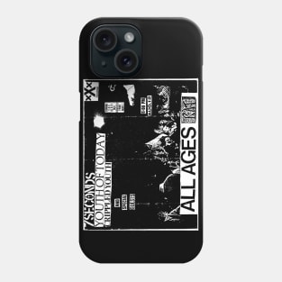 1986 Straight Edge Hardcore Show (Boston, MA) Phone Case