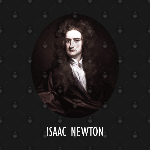 Sir Isaac Newton Portrait Art by Embrace Masculinity