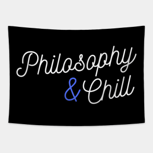 Philosophy and chill Tapestry