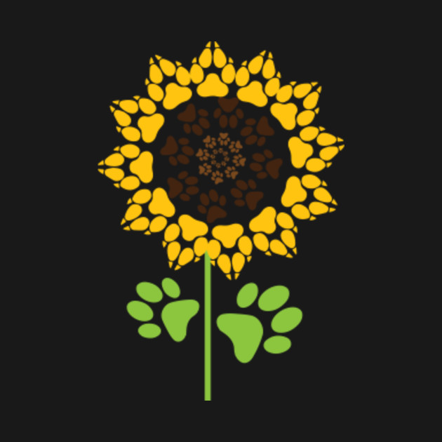 Free Free 311 Sunflower Paw Print Svg SVG PNG EPS DXF File