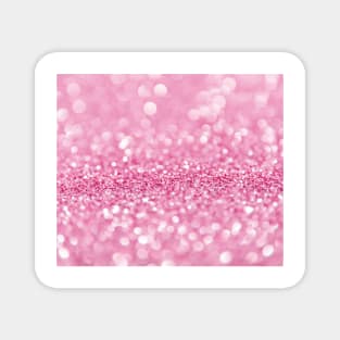 Glittering fuchsia Magnet