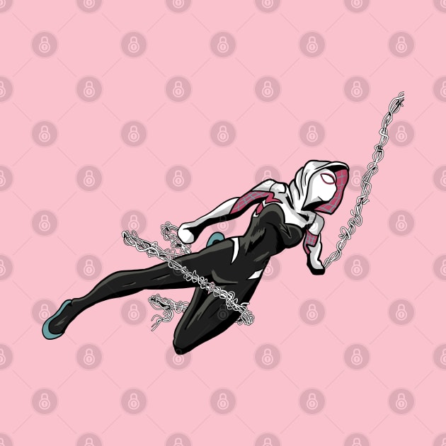 Spider-Gwen by Black Snow Comics