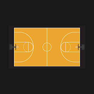 Basketball Court T-Shirt