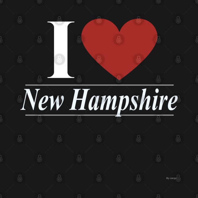 I Love New Hampshire - Gift For New Hampshirite From New Hampshire by giftideas