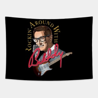 Buddy holly///Vintage for fans Tapestry