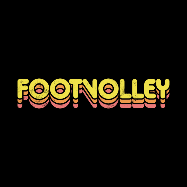 Retro FootVolley by rojakdesigns