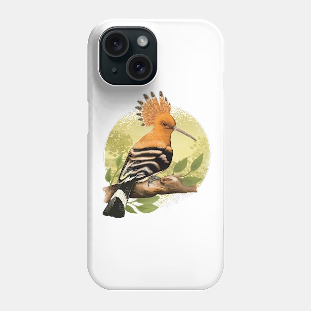 Beautiful Hoopoe For Ornithologists Phone Case by MarkusShirts