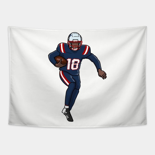 the new qb malik Tapestry by rsclvisual