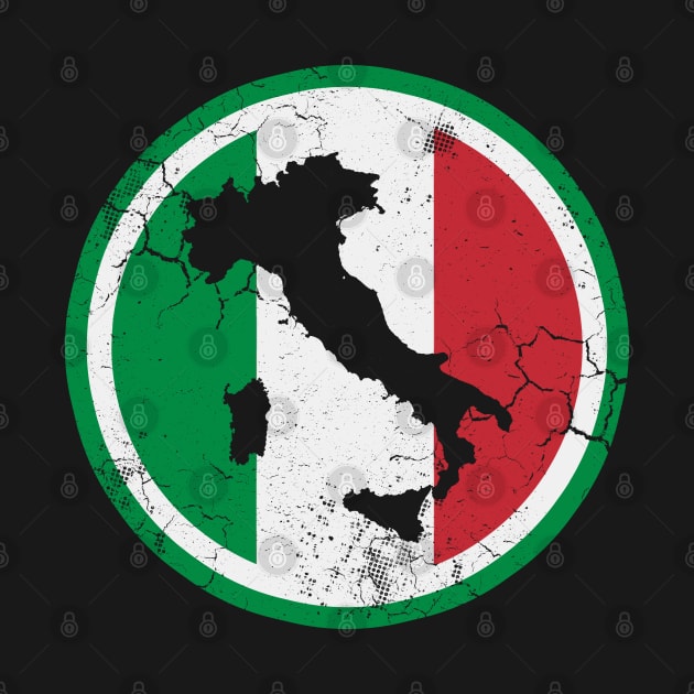 Italy Italian Flag Map Italia by E