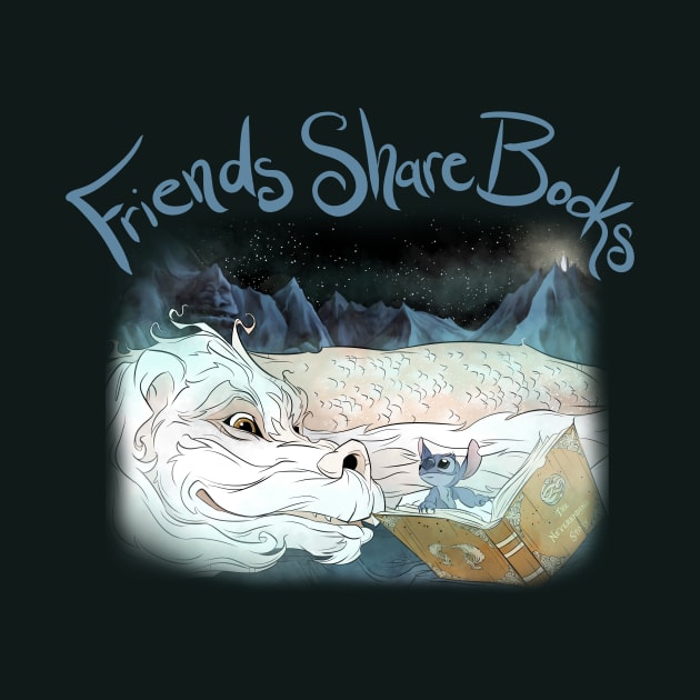 Friends Share Books by Drea D. Illustrations