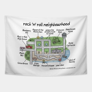 rock 'n' roll neighbourhood Tapestry