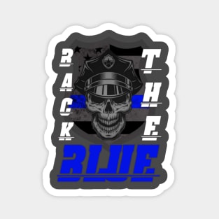 Back the Blue Shield Magnet