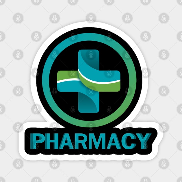 PHARMACY Magnet by DELL DESING