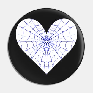 Spider Web Heart V12 Pin