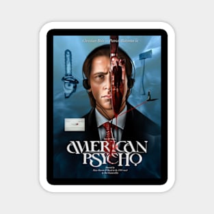 American-psycho-drawing Magnet