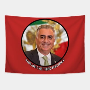 PAHLAVI THE THIRD FOR IRAN Tapestry