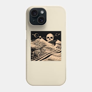 Haunting Desert Landscape Phone Case