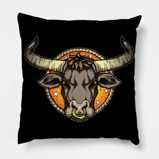 Bull Pillow