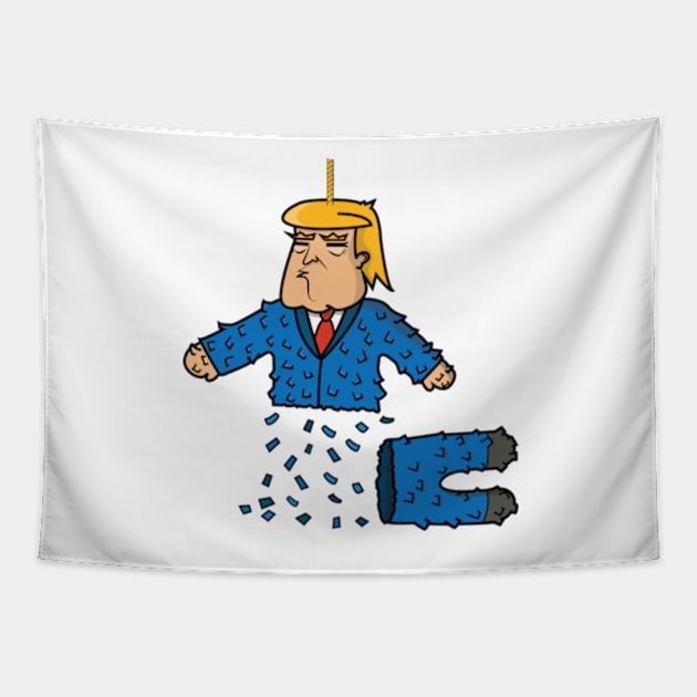 Trump Pinata Tapestry by bighead