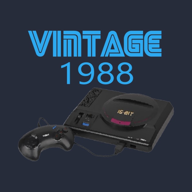 Vintage 1988 - Sega Megadrive by jmtaylor