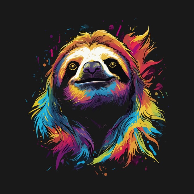 Sloth Smiling by JH Mart
