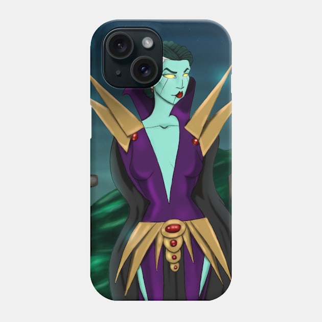 Sister of Necromancy Phone Case by TaliDe