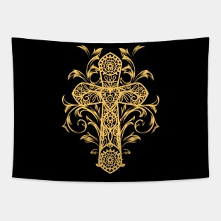 Gold Tombstone Tapestry