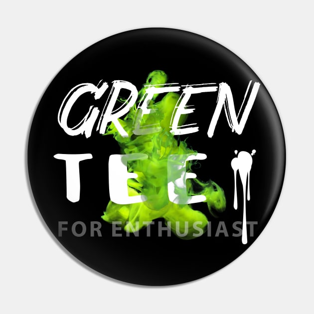 Green Tee Pin by NJORDUR