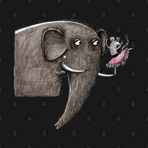 Mouse & Elephant by JunieMond