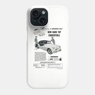 TRIUMPH TR2 - advert Phone Case