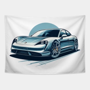 Porsche Taycan Tapestry