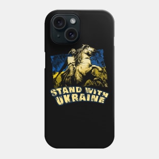 Stand With Ukraine - Ukrainian Flag Phone Case