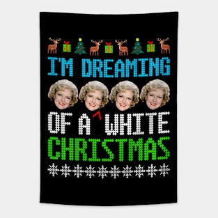 I'm Dreaming of a [BETTY] White Christmas! Tapestry