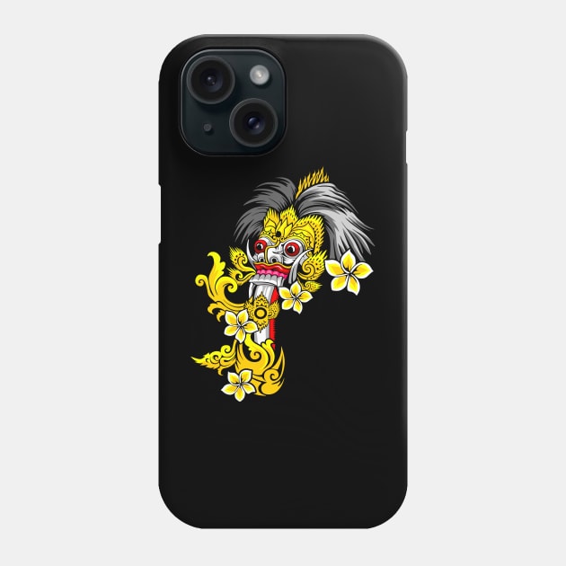 Barong Of Indonesia Culture Phone Case by Ernish