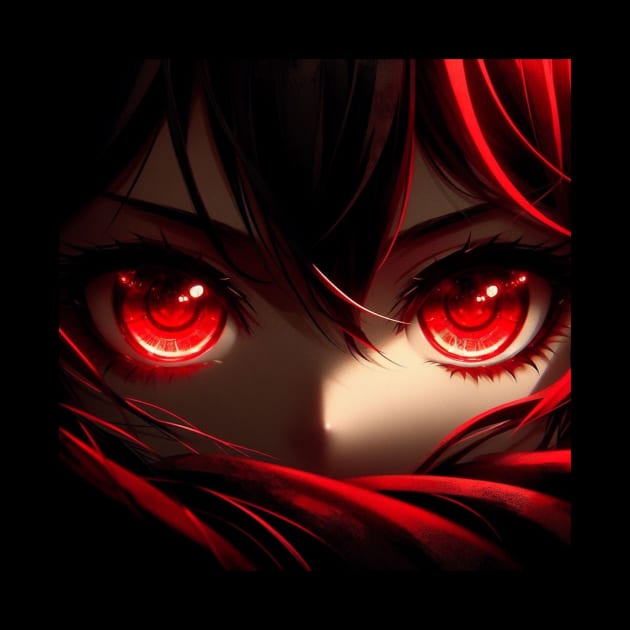 Anime eyes - Red by AnimeVision