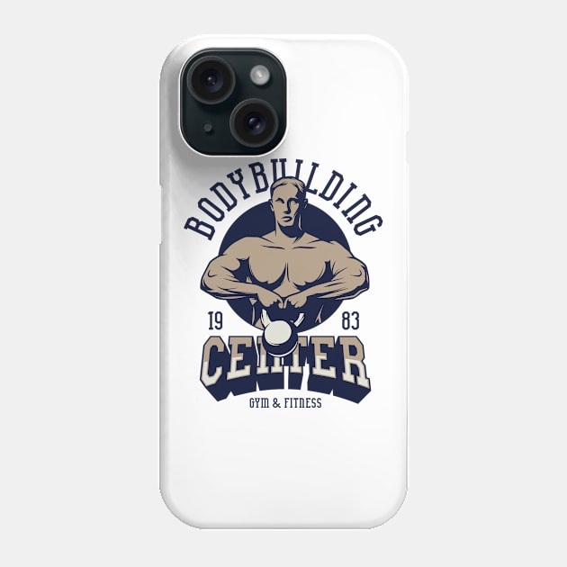 bodybuilder Phone Case by ShirtyLife