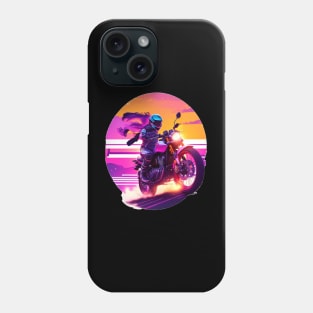 ride bike motor Phone Case