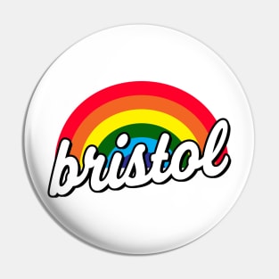 Bristol Gay Pride Rainbow Pin