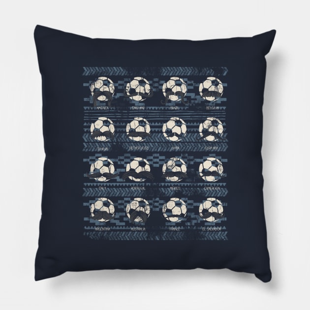 Football Fan Pillow by Alt.Ink LLC