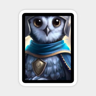 Knight Owl Magnet
