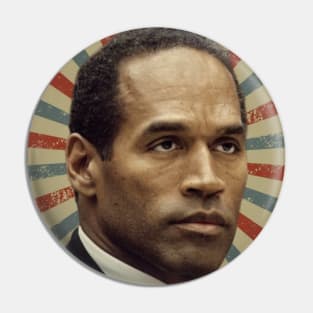 O.J. Simpson Pin