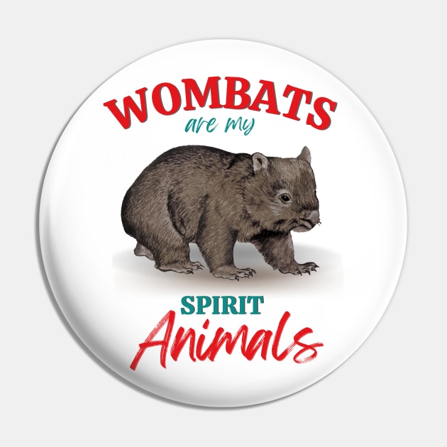 Wombats are my spirit animals Aussie wildlife Pin by pickledpossums