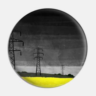 Yellow field Pin