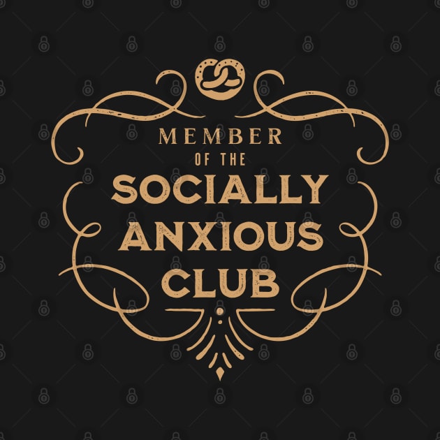 Member of the Socially Anxious Club by VicEllisArt