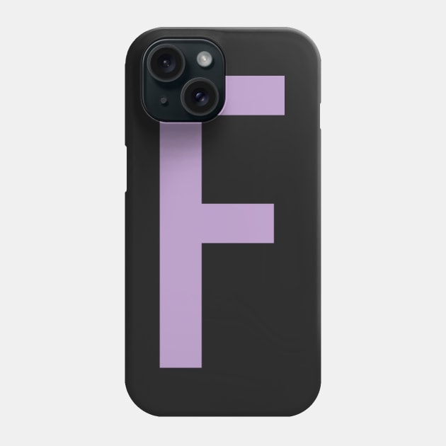 F Phone Case by ampp