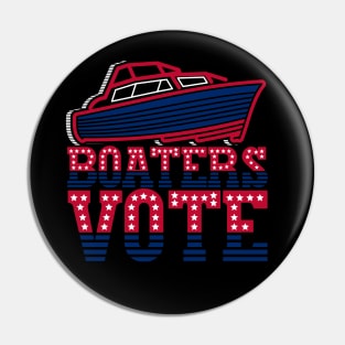 Boaters vote Boat Pin