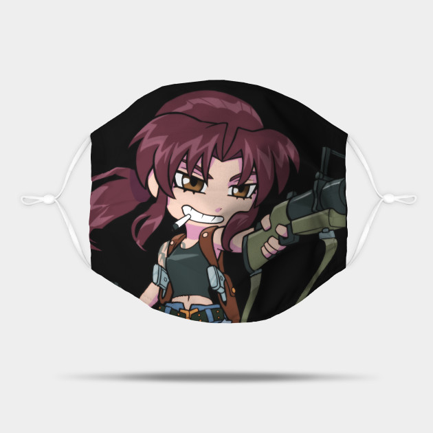 Black Lagoon Two Hands Blacklagoon Mask Teepublic